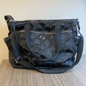 Authentic Coach Diaper Bag or Large Tote